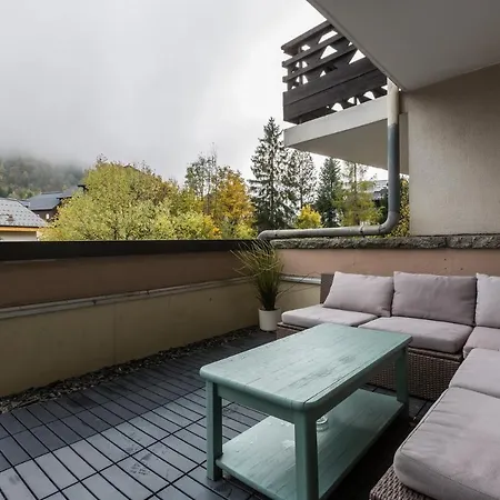 Apartment With Terrace Gentianes 1 Centre Chamonix By Aiguille Du Midi Exterior photo