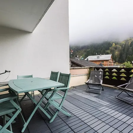 Apartment With Terrace Gentianes 1 Centre Chamonix By Aiguille Du Midi Exterior photo